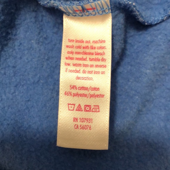 Justice 2 piece pants size 16 /jacket 16/18 blue w/sequence - Picture 6 of 9